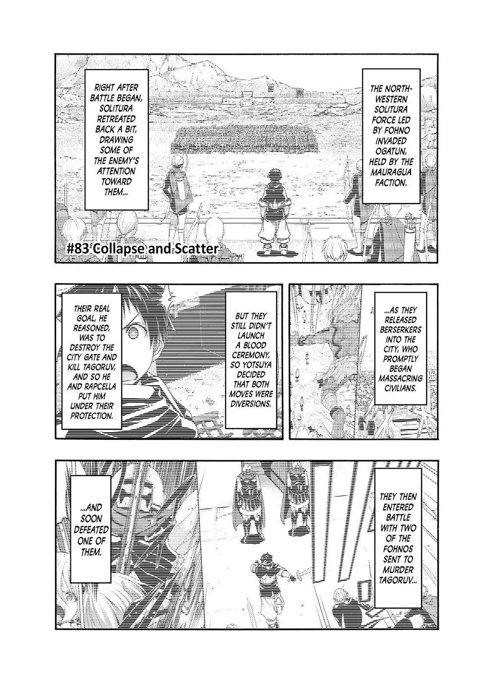 I'm standing on 1,000,000 lives Chapter 83 2